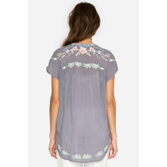 Johnny Was Dreaming Floral Embroidered Blouse - Picture 3 of 7